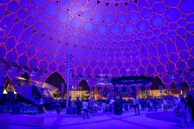 Dubai Fuarı 2020 Birçok muhteşem pavyonu olan sergi.