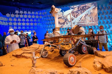 Dubai Fuarı 2020 Birçok muhteşem pavyonu olan sergi.