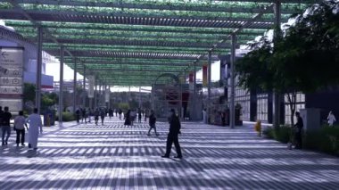 Dubai Fuar 2020 sergisinin güzel tasarım unsurları.