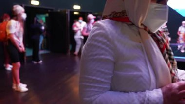 Dubai Fuarı 2020 Birçok muhteşem pavyonu olan sergi.