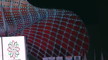 Dubai Fuar 2020 sergisinin güzel tasarım unsurları.