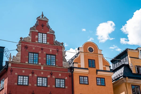 Stortorget Μεγάλη Πλατεία Είναι Μια Δημόσια Πλατεία Στην Gamla Stan — Φωτογραφία Αρχείου