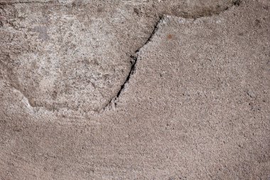 Beton dokusu. Üst görünüm.