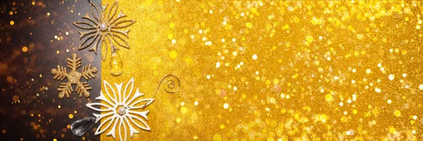 Goldene Funkelnde Weihnachten Abstrakten Hintergrund Festliches Konzept Textur Gold Glitzert — Stockfoto