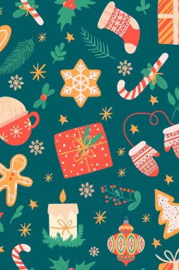 Noel hediyeleri ile Seamless Modeli