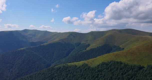 Karpaty - pasmo górskie. Zachodnia Ukraina. — Wideo stockowe