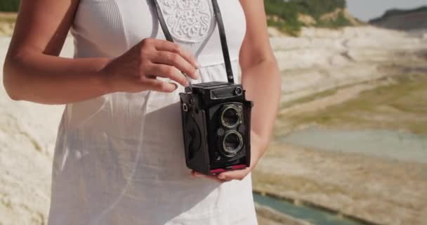 Photographer Sets Parameters Successful Shot — Video