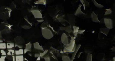 Işıktan yansıyan bir desen