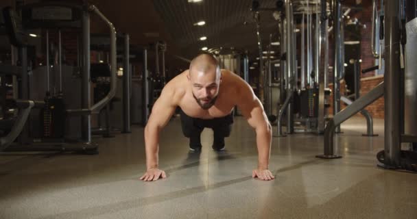 Improve Your Body Gym Healthy Lifestyle — Stockvideo