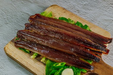 Gwamegi, Kore usulü yarı kurumuş Saury.