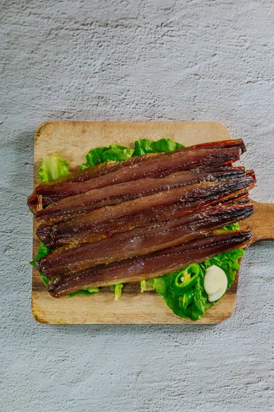 Gwamegi, Kore usulü yarı kurumuş Saury.