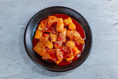 Kore usulü kızarmış pirinç keki, 'Tteokbokki'