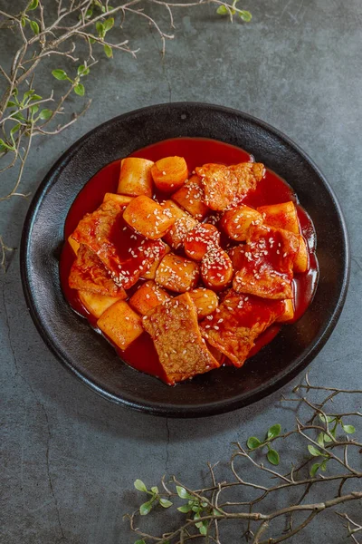 Kore usulü kızarmış pirinç keki, 'Tteokbokki'