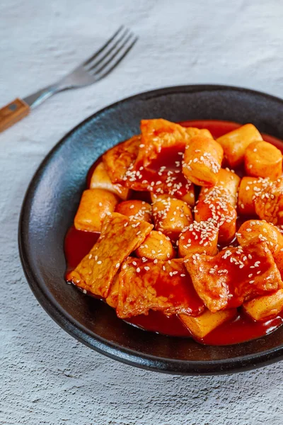 Kore usulü kızarmış pirinç keki, 'Tteokbokki'