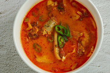 Kore kanlı sosis çorbası, 'Sundae Guk'