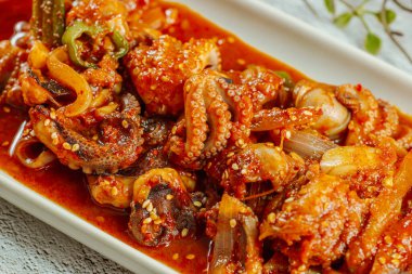 Kore usulü kızartılmış ocellated ahtapot, 'Jjukkumi Bokkeum'