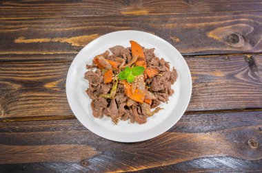 Lezzetli Kore usulü ızgara biftek, Bulgogi