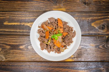 Lezzetli Kore usulü ızgara biftek, Bulgogi