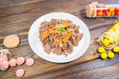 Lezzetli Kore usulü ızgara biftek, Bulgogi