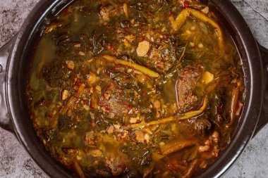 Sagolugeojigalbitang, Korean style Napa Cabbage and Short Rib Soup