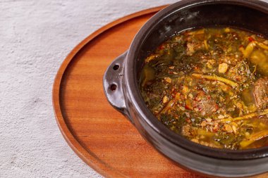 Sagolugeojigalbitang, Korean style Napa Cabbage and Short Rib Soup