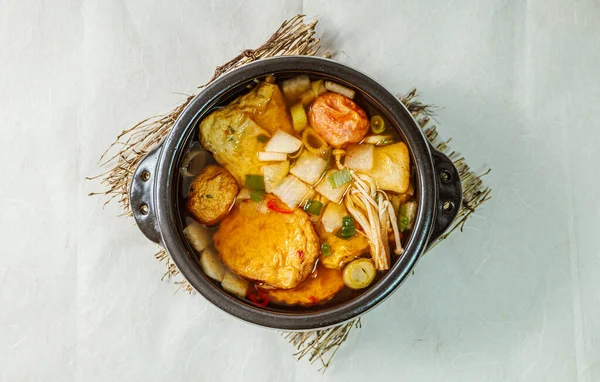 Eomuk tang, Korean style fish cake soup food
