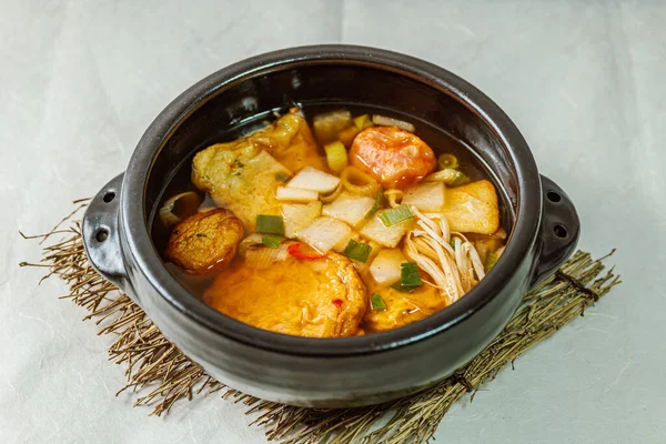 Eomuk tang, Korean style fish cake soup food