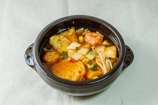 Eomuk tang, Korean style fish cake soup food
