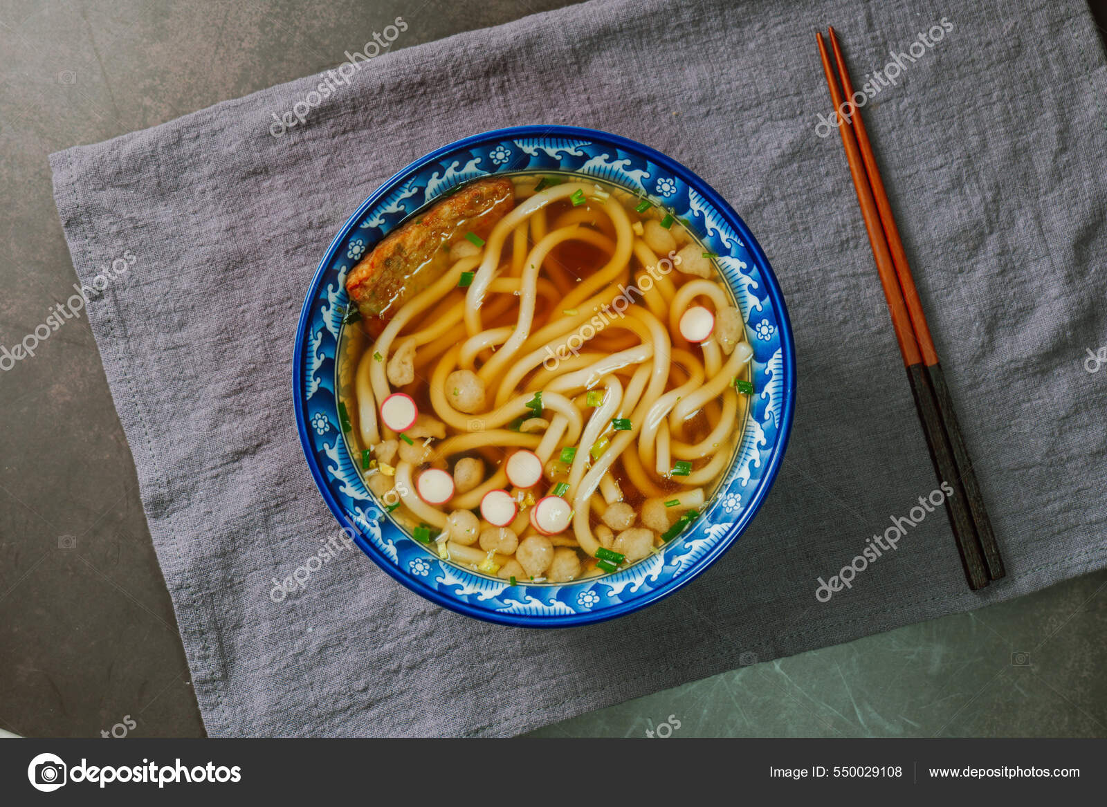 Eomuk Udon Japanese Fish Cake Skewers Udon Stock Photo by ©stockphoto81