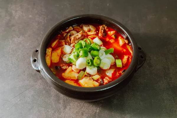 Deliciosa Cozinha Ensopado Porco Coreano — Fotografia de Stock