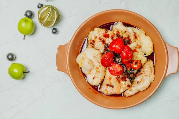 Guobaorou, Çin yemeği Çıtır Tatlı ve Ekşi Domuz