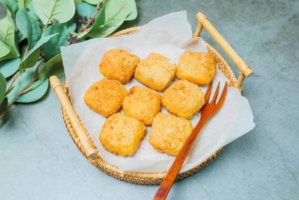 Lezzetli Çin karidesli tost mutfağı.