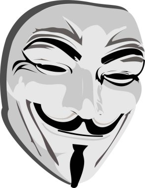 Vandita maskesi. Guy Fawkes maskesi. Ülkedeki siyasi gerçekliği değiştirmeye çalışan ve aynı zamanda intikam peşinde olan gizemli ve maskeli kişi.