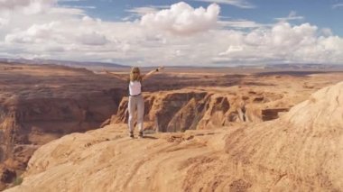 Utah, ABD 'deki Büyük Kanyon Manzarası