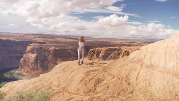 Grand Canyon Landscape in Utah, Verenigde Staten — Stockvideo