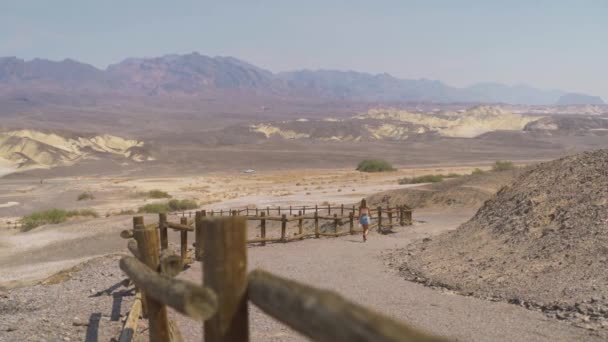 Kaliforniya 'daki Ölüm Vadisi Ulusal Parkı — Stok video