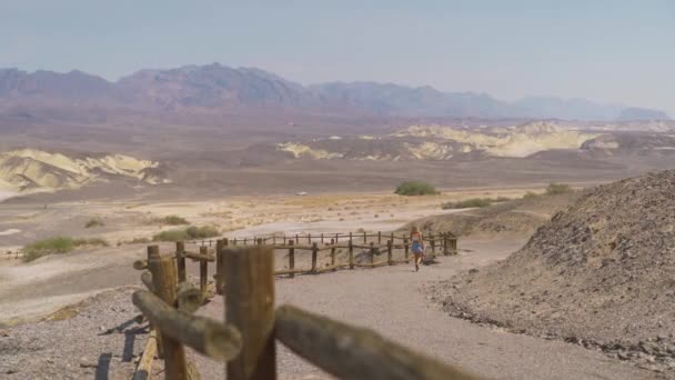 Taman Nasional Death Valley di California — Stok Video