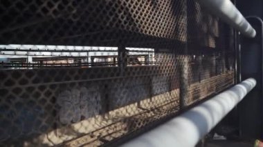 Bir tren vagonunun dış görünüşü