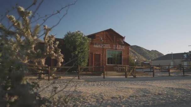 Pioneertown, California, USA — Stock Footage Pioneertown, California, USA Royalty Free Stock Footage