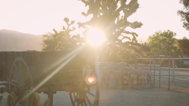 Pioneertown, California, USA — Stock video