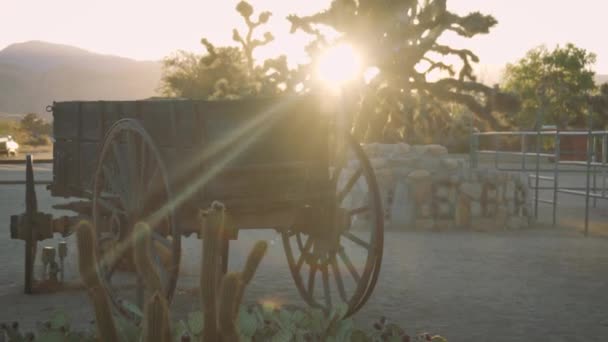 Pioneertown, Califórnia, EUA — Vídeo de Stock