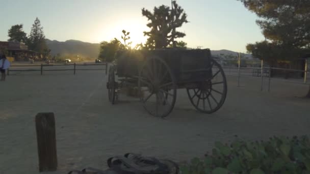 Pioneertown, Kalifornia, Yhdysvallat — kuvapankkivideo
