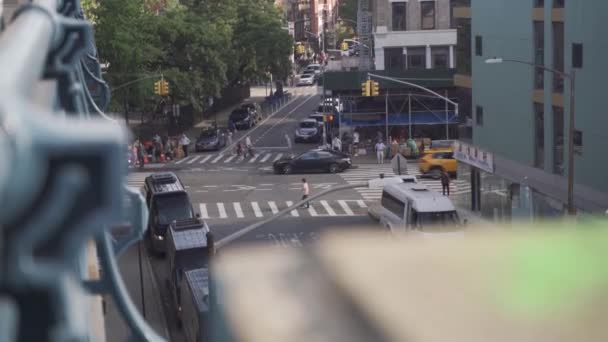 Rush hour in New York City — Stock Video