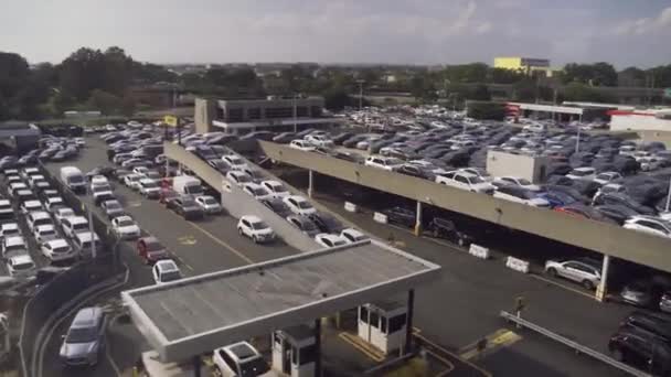 Parcheggio in aeroporto — Video Stock