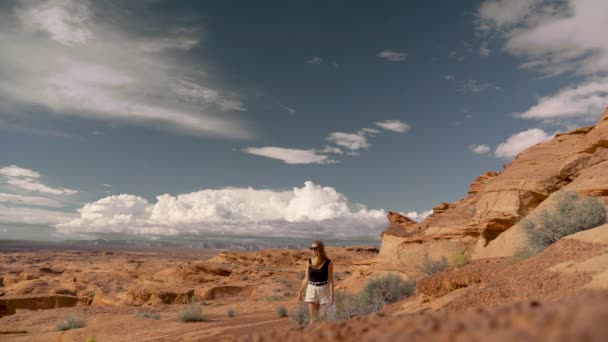 Paisaje del Gran Cañón en Utah, Estados Unidos — Vídeos de Stock