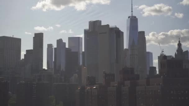 Berufsverkehr in New York City — Stockvideo