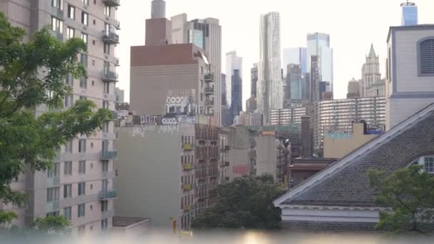 在纽约市的高峰时间 — 图库视频影像