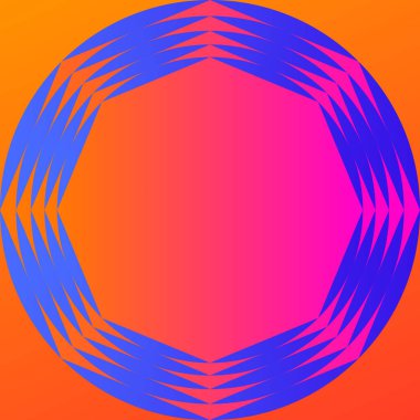 Renkli geometrik desen. Parlak çokgenli çok renkli soyutlama. Basit şekil ve şekle sahip en küçük grafik arkaplanı.