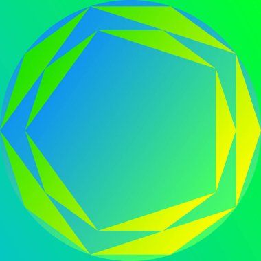 Renkli geometrik desen. Parlak çokgenli çok renkli soyutlama. Basit şekil ve şekle sahip en küçük grafik arkaplanı.
