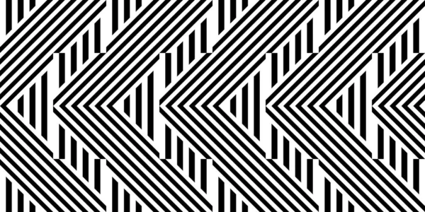 Απρόσκοπτη Μοτίβο Ριγέ Μαύρες Λευκές Ευθείες Γραμμές Και Διαγώνιες Κεκλιμένες — Διανυσματικό Αρχείο